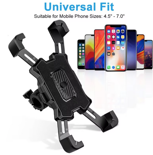 plastic phone mount black